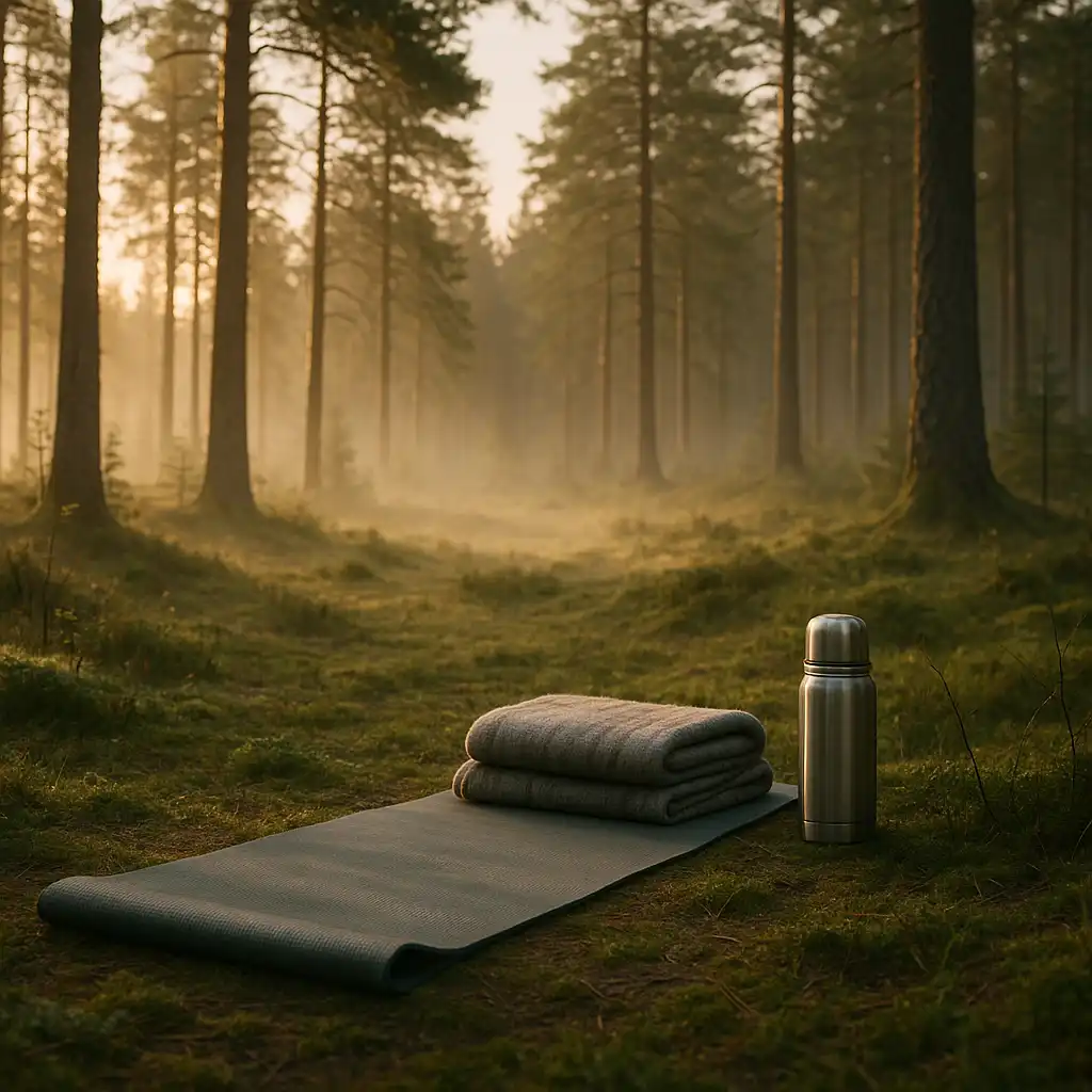 Find dyb ro med yin yoga under åben himmel